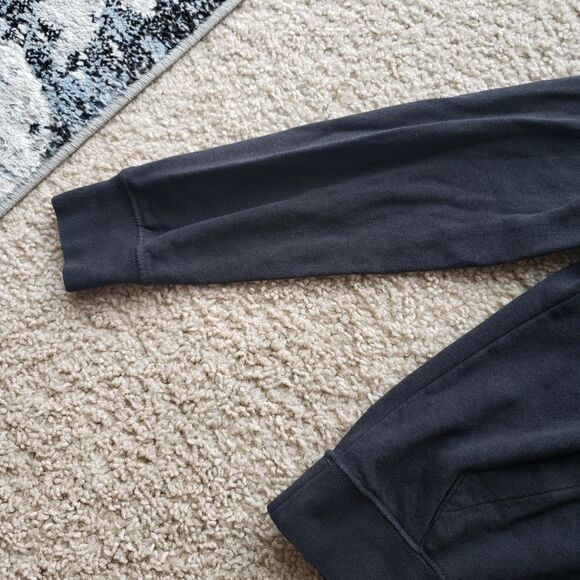 Nike Black Funnel Neck Athletic Sportswear Pullover Hoodie Size Small - Picture 4 of 9